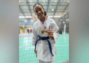 Jovem atleta de Paraíso das Águas compete em campeonato internacional de karatê