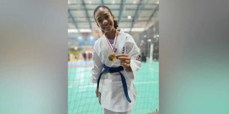 Jovem atleta de Paraíso das Águas compete em campeonato internacional de karatê