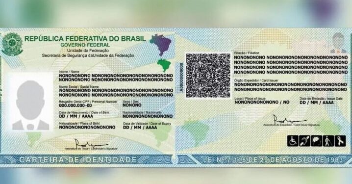 Governo do Estado inicia hoje agendamentos para nova Carteira de Identidade Nacional