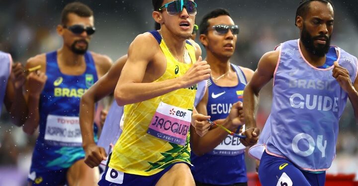Yeltsin Jacques de MS conquista medalha de ouro e supera marca anterior em prova de atletismo
