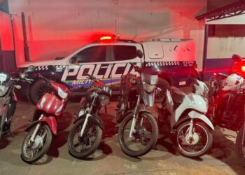 Polícia Militar apreende motocicletas e emite 15 notificações em Paraíso das Águas