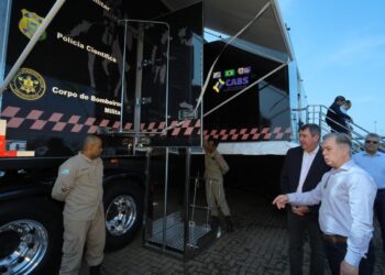 Carreta da Saúde: Governo de MS entrega unidade para atendimento dos servidores da segurança pública