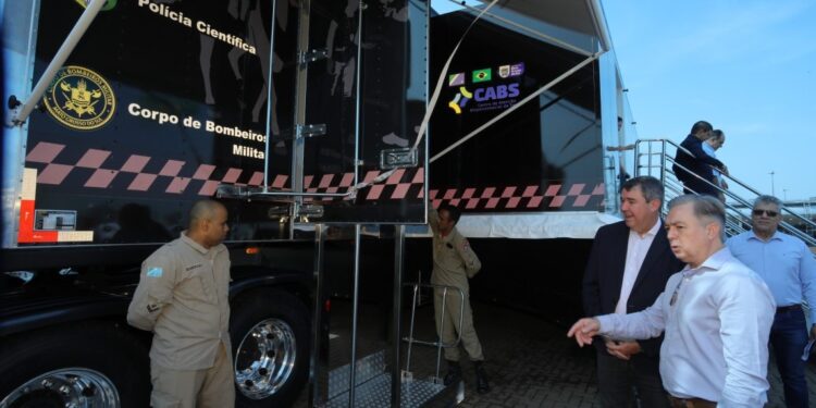 Carreta da Saúde: Governo de MS entrega unidade para atendimento dos servidores da segurança pública