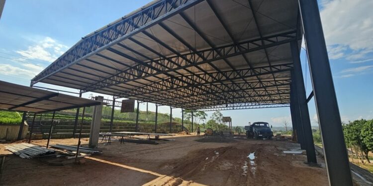 Parque Poliesportivo de Camapuã passa por reforma com investimento de R$ 5 milhões