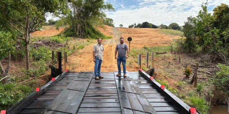 Reforma de ponte sobre o Córrego do Mato é finalizada em Figueirão