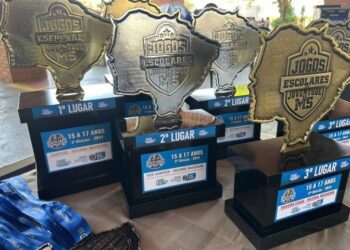Definidos os campeões da terceira divisão dos Jogos Escolares da Juventude de MS