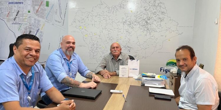 SENAI/MS e Prefeitura de Figueirão estudam ações para qualificação profissional
