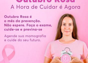 Campanha do Outubro Rosa em Camapuã reforça a importância do diagnóstico precoce do câncer de mama