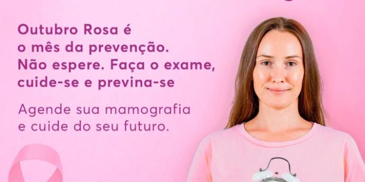 Campanha do Outubro Rosa em Camapuã reforça a importância do diagnóstico precoce do câncer de mama