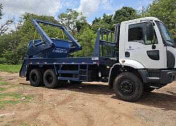 Camapuã adquire caminhão para otimizar coleta de entulhos