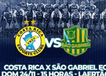 Costa Rica recebe São Gabriel em busca de classificação no Estadual Feminino