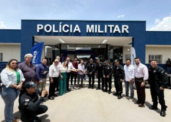 Governo de MS entrega obras de impacto no esporte, segurança e saneamento em Chapadão do Sul