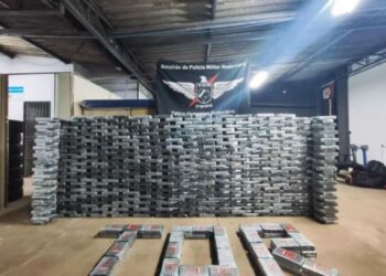 Polícia intercepta carregamento de cocaína avaliado em R$ 41 milhões em Ponta Porã