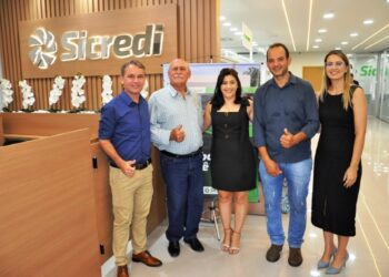 Inauguração de nova agência financeira reúne representantes do Executivo e comunidade em Figueirão