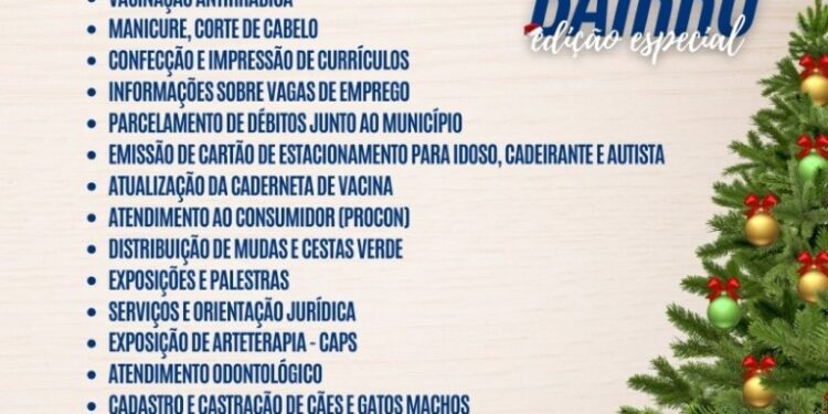 ‘Meu Bairro é Show’ oferece serviços gratuitos e diversão para toda a família em Costa Rica no Natal