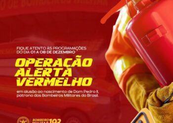 Operação Alerta Vermelho dos Bombeiros foca na prevenção de incêndios durante o fim de ano