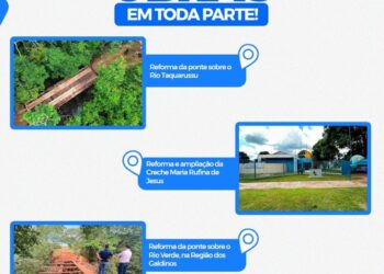 Secretaria de Obras transforma Camapuã e infraestrutura urbana com projetos importantes
