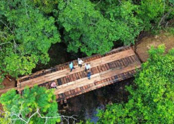 Ponte sobre o rio Taquarussu passa por reforma para impulsionar economia de Camapuã