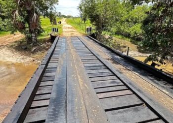 Secretário Jean Carlos impulsiona melhorias na infraestrutura de Camapuã com reforma da ponte do Córrego Valeriano