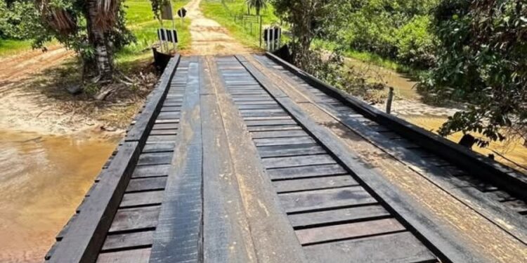 Secretário Jean Carlos impulsiona melhorias na infraestrutura de Camapuã com reforma da ponte do Córrego Valeriano