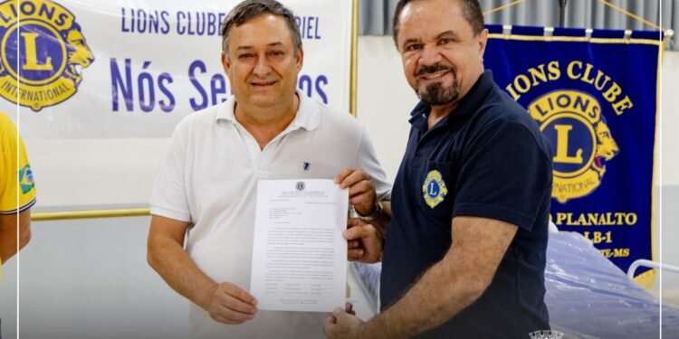 São Gabriel do Oeste firma parceria com Lions Club para fortalecer saúde comunitária