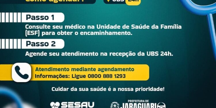 Prefeitura de Jaraguari disponibiliza atendimentos médicos especializados na UBS 24h