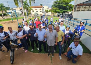 Camapuã entrega 34 bicicletas elétricas para agentes de saúde