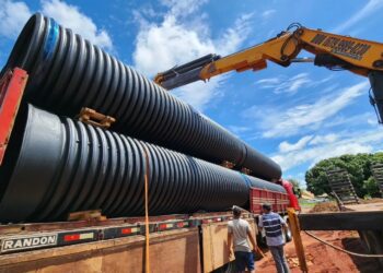 Prefeitura de Camapuã substituirá velhas pontes de madeira por tubos P.E.A.D. para modernizar infraestrutura