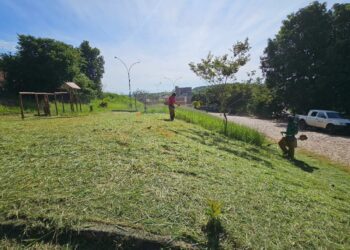 Secretaria de Infraestrutura e Obras acelera obras de limpeza e sinalização em Camapuã