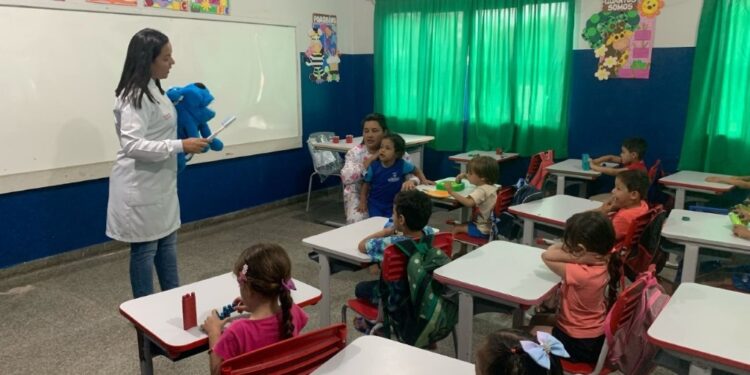 Programa Saúde na Escola inicia ações em Camapuã com foco na saúde bucal