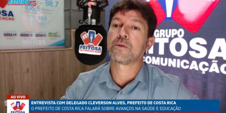 Prefeito Delegado Cleverson destaca avanços em entrevista na capital Campo Grande