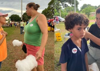Vereadora Dayane Fernandes promoveu ação social na Vila Industrial e Pontinha do Cocho