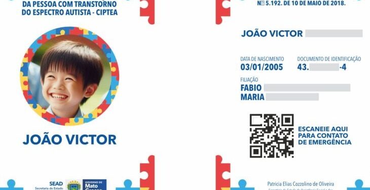 Carteirinha do Autista substitui laudo médico para desconto no IPVA