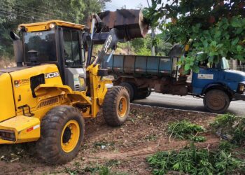 Secretaria de Obras intensifica ações de limpeza urbana em Camapuã