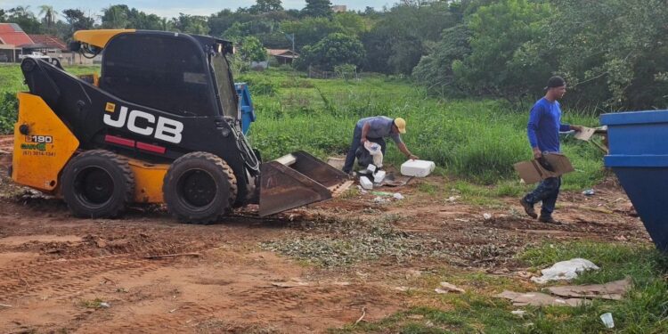 Secretário Jean Carlos alerta população para descarte correto de resíduos em Camapuã