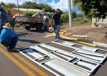 Camapuã intensifica sinalização horizontal em bairros da cidade