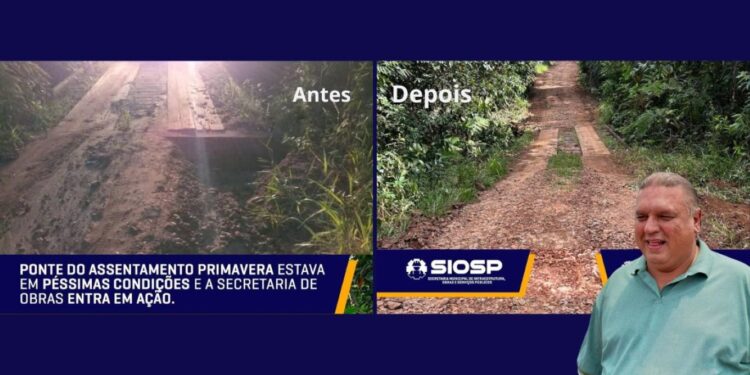 Interação nas redes sociais leva prefeito Claudião a solucionar problema de infraestrutura no Assentamento Primavera