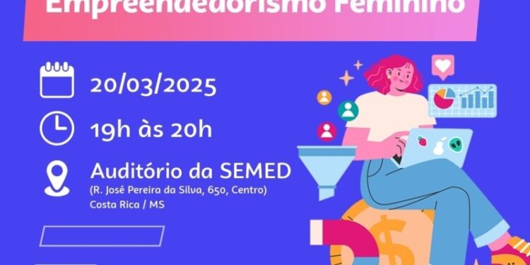 Costa Rica recebe palestra sobre empreendedorismo feminino promovida pelo Sebrae/MS