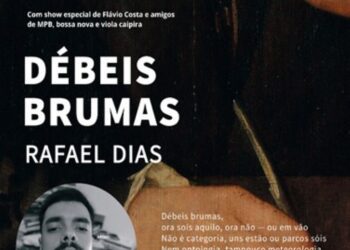 Livro ‘Débeis brumas’ será lançado com sarau e música em Costa Rica