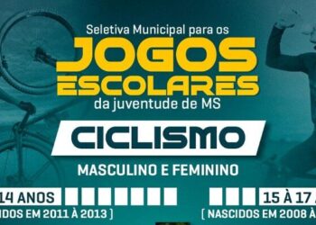 Jaraguari realiza seletiva municipal de ciclismo para os Jogos Escolares da Juventude de MS