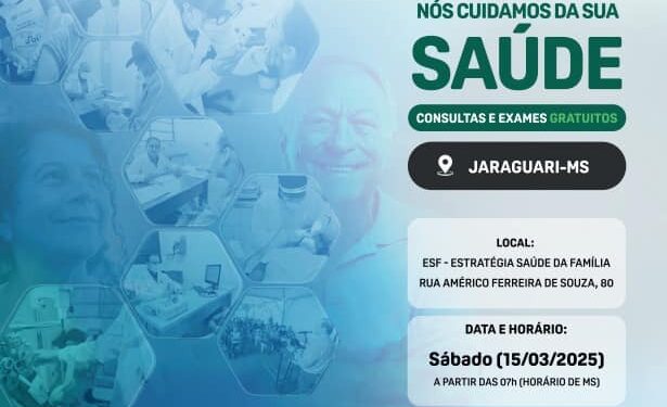 Saúde no campo: mutirão leva atendimento gratuito a moradores rurais de Jaraguari