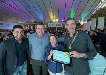 Dagoberto Nogueira é reconhecido na Expogrande por grande contribuição ao agronegócio