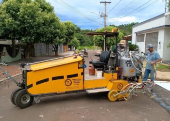 Camapuã realiza ações de infraestrutura em escolas e bairros