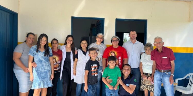 Prefeitura de Camapuã realiza ação de saúde na comunidade Santa Bárbara