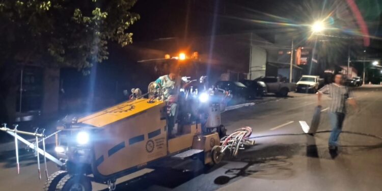 Prefeitura de Camapuã realiza trabalho intenso para melhorar o trânsito e os espaços públicos