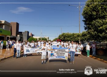 Leocir Montanha lidera 3ª Caminhada do Autismo e reforça compromisso com políticas de inclusão em São Gabriel do Oeste