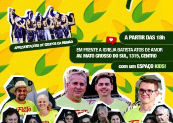 São Gabriel do Oeste realiza 4ª Festa na Rua com apoio da Prefeitura Municipal