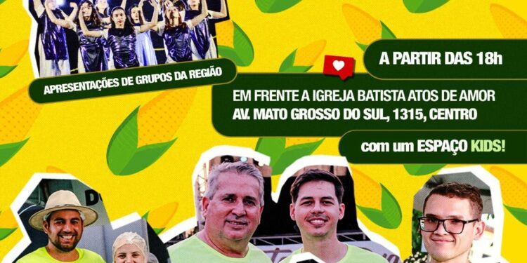 São Gabriel do Oeste realiza 4ª Festa na Rua com apoio da Prefeitura Municipal