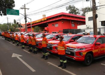 Governo de MS entrega viaturas e equipamentos para a Polícia Penal e para combater aos incêndios no Pantanal