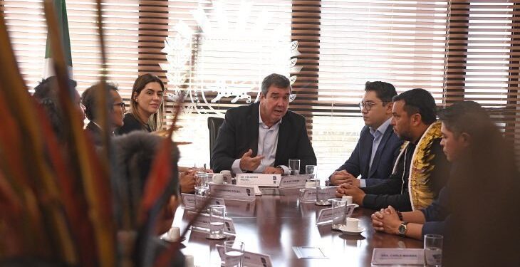 Projetos e avanços nas comunidades indígenas são destacados em encontro com lideranças de MS
